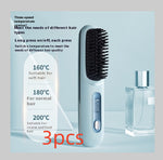2 in 1 Hair Straightener & Curler Brush - Thumbnail 15