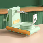 Multifunctional Hand-Cranked Peeler & Slicer – Fruit & Vegetable Kitchen Tool - Thumbnail 12