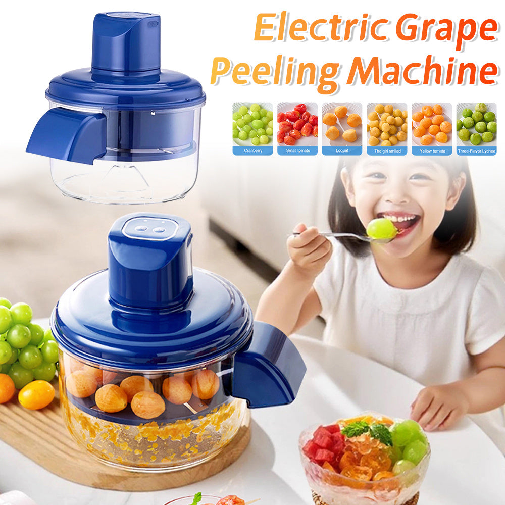 Automatic Electric Grape Peeler – Rechargeable Fruit Peeling Machine | Hands-Free Kitchen Gadget