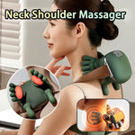 Electric Neck & Shoulder Massager – Wireless Heat & 4D Kneading Massage - Thumbnail 1