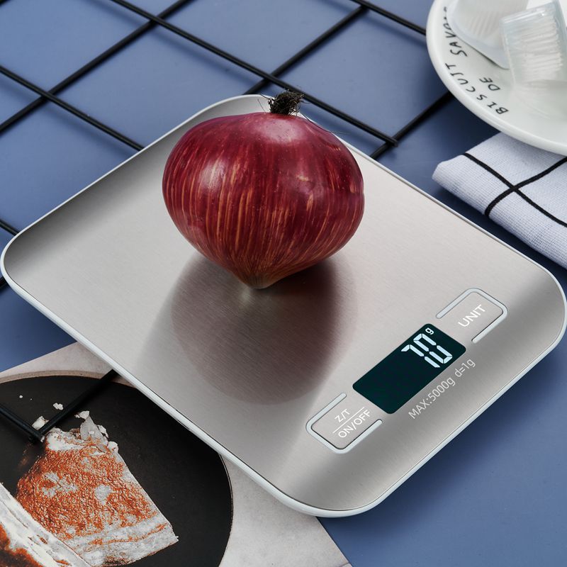 Electronic Scale Household Stainless Steel Kitchen Baking Scale 1g/10KG