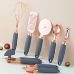 LIMITED OFFER! 7PC Rose Gold Kitchen Peeler & Gadget Set  Copper Plated Stainless Steel ️ Up to 40% OFF - Thumbnail 8