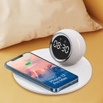 New Creative Alarm Clock Wireless Charging - Thumbnail 2