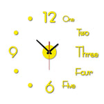 Modern 3D DIY Wall Clock - Thumbnail 9