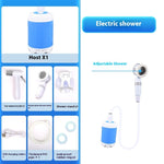 Battery Powered Portable Shower Waterproof Travel Outdoor - Thumbnail 10