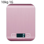 Electronic Scale Household Stainless Steel Kitchen Baking Scale 1g/10KG - Thumbnail 9