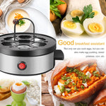 7-Egg Multifunctional Electric Egg Boiler | Fast Mini Steamer for Healthy Breakfasts - Thumbnail 2