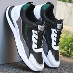 Men’s Leather Waterproof Sneakers – Casual Flat Heel Shoes - Thumbnail 8