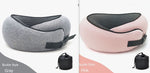 U Shaped Travel Neck Pillow Memory Foam Airplane & Car Cushion - Thumbnail 25
