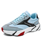 Lightweight Casual Platform Sneakers – Breathable Round Shoes - Thumbnail 2