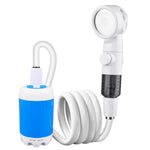 Battery Powered Portable Shower Waterproof Travel Outdoor - Thumbnail 12