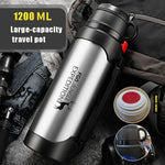 Car Portable Large Insulated Water Bottle – Stainless Steel Thermal Travel Flask (1200ml / 1900ml) - Thumbnail 8
