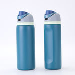 Portable Sports Straw Cup – Stainless Steel Travel Thermos Bottle - Thumbnail 7