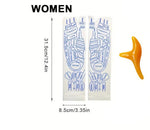 Acupressure Foot Massage Socks | Reflexology Therapy Socks for Tired Feet - Thumbnail 27