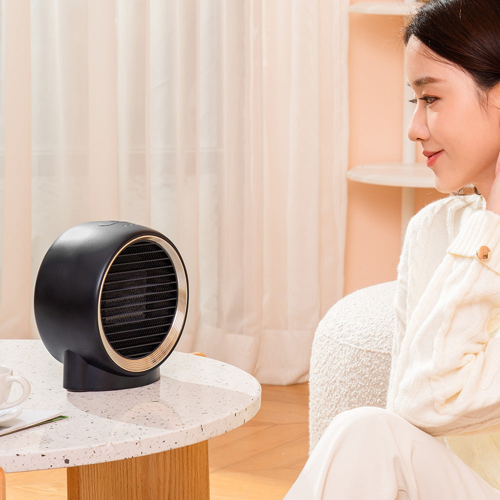 Mini Desktop Heater – Small Electric Fan Heater for Home
