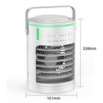 Mini Air Cooler | Portable USB Desk Fan with Humidifier - Thumbnail 5