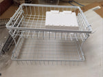 Two-Layer Fruit Storage Rack – Wooden Handle & Metal Basket - Thumbnail 5