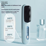 2 in 1 Hair Straightener & Curler Brush - Thumbnail 13