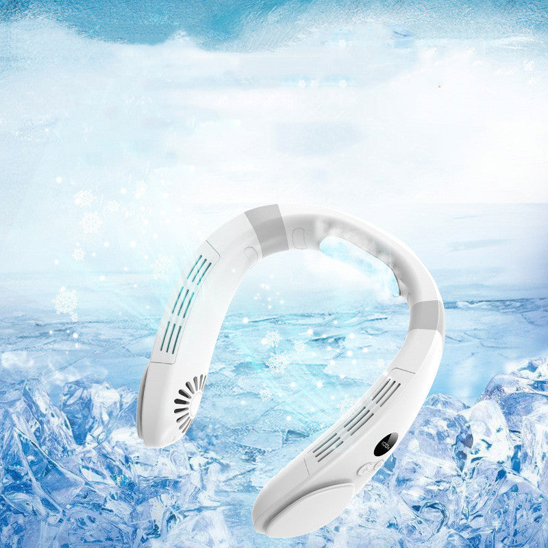 Portable Neck Fan – Outdoor Cooling Summer Gadget