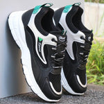 Men’s Leather Waterproof Sneakers – Casual Flat Heel Shoes - Thumbnail 9