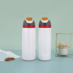 Portable Sports Straw Cup – Stainless Steel Travel Thermos Bottle - Thumbnail 13