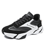 Lightweight Casual Platform Sneakers – Breathable Round Shoes - Thumbnail 7