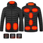 USB Heated Jacket | Electric Thermal Winter Coat for Men - Thumbnail 6