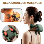 Electric Neck & Shoulder Massager – Wireless Heat & 4D Kneading Massage - Thumbnail 4