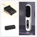 2 in 1 Hair Straightener & Curler Brush - Thumbnail 32