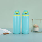 Portable Sports Straw Cup – Stainless Steel Travel Thermos Bottle - Thumbnail 12