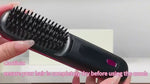 2 in 1 Hair Straightener & Curler Brush - Thumbnail 4