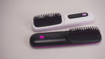 2 in 1 Hair Straightener & Curler Brush - Thumbnail 2